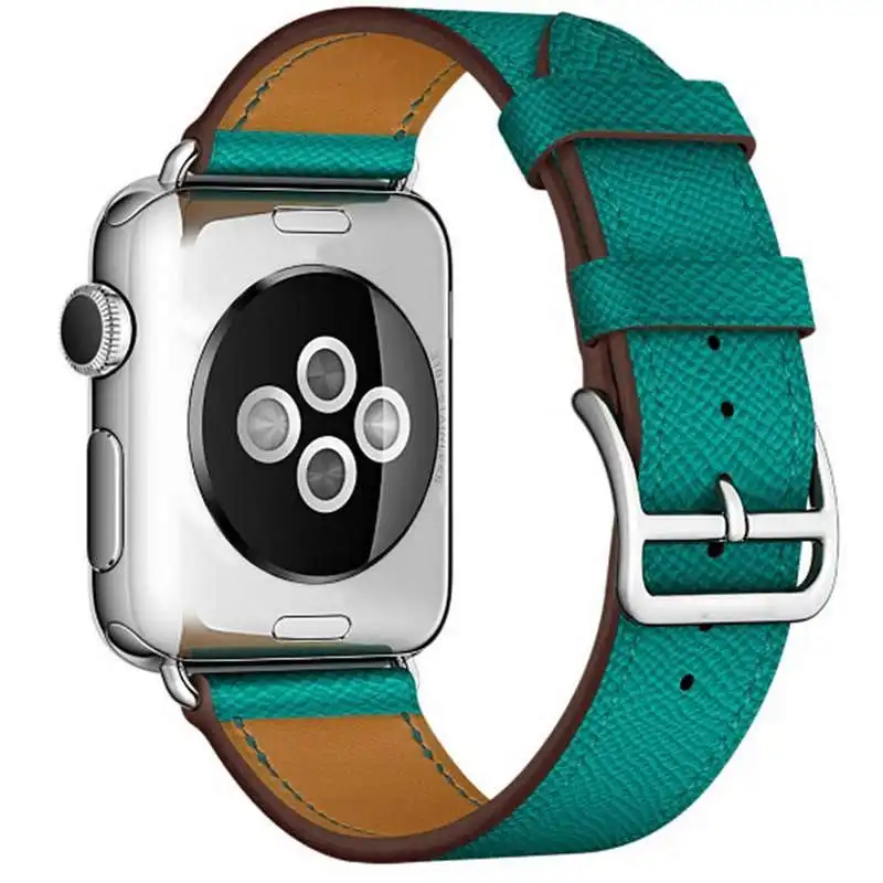 GL-I LOVERONY для часов из натуральной кожи шириной 38 мм 40 мм 42 44 мм для Apple Watch, версии 5/4/3/2/1 ремешок телячья кожа кожаный браслет Напульсники - Цвет: GL-I