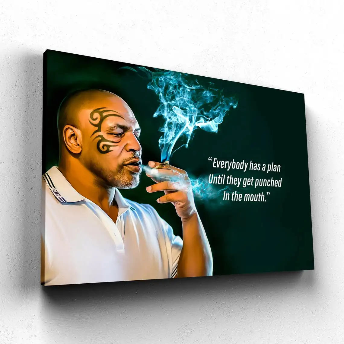 Tyson Motivational Canvas Art Posters and Prints Canvas Boxing Art Wall Decor Painting for Living Room Home Decoration Cuadros
