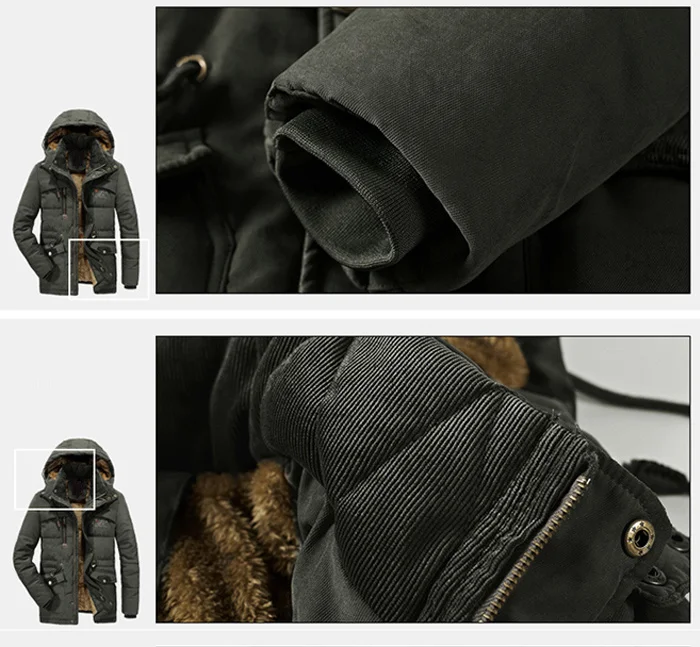 Мужская Зимняя парка Pakas 6XL 7XL 8XL, толстая теплая парка с флисовым мехом и капюшоном, военная куртка с карманами, ветровка, Мужская парка больших размеров
