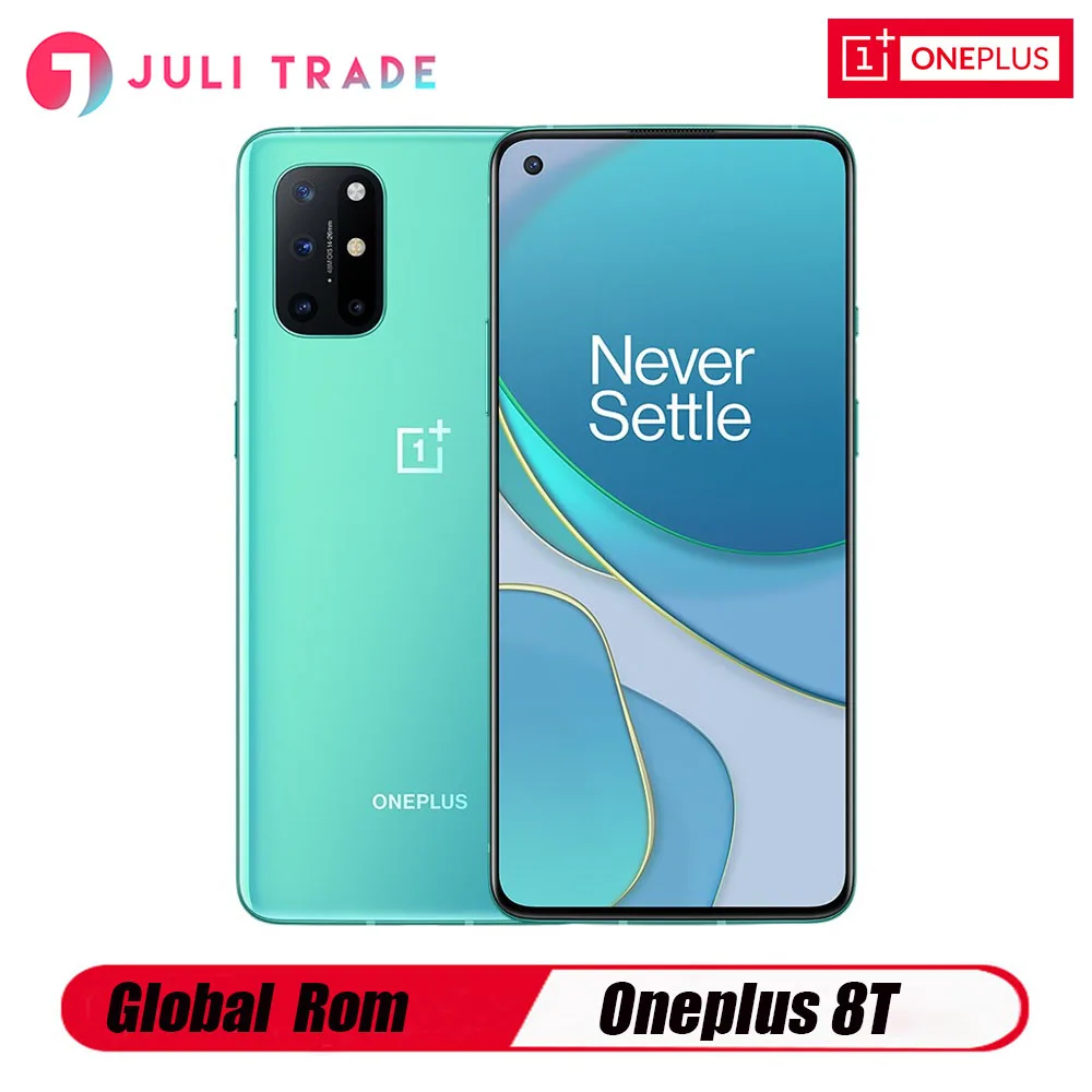 

Global Rom Oneplus 8T 8T 5G Smartphone Android Ultra Fast Charging 30W 6.55INCH 48MP Fluid AMOLED 120Hz Snapdragon 865G