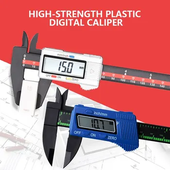 

Measuring Tool Stainless Steel Digital Caliper 6 "150mm Messschieber paquimetro measuring instrument Vernier Calipers