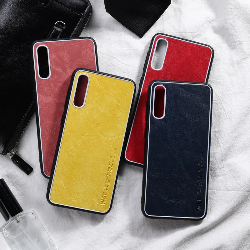 

For Samsung A50 A70 A10 A20 A30 A40 A80 A90 A20e Case Oil Wax Skin Cover For Samsung Galaxy A9 A6 Plus 2018 A2 Core Back Coque