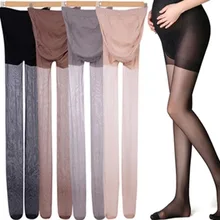 roupa para mulher grávida Ajustável Respirável Leggings Maternidade Mulheres Grávidas Verão Proteção Integral Gravidez Perna Meia-calça Meias Calças de Maternidade(China)