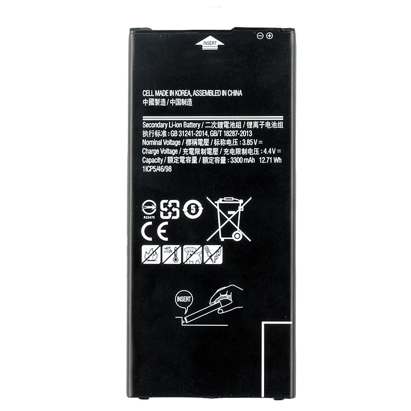 Аккумулятор для мобильного телефона samsung Galaxy J6 Plus J6+ J6PLUS SM-J610F/J4+ J4 Plus J4PLUS SM-J415/J4 Core SM-J410