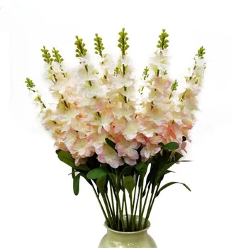 

60pcs Fake Delphinium Simulation Larkspur 12 colors Silk Hyacinth Flower 90cm/35.43" for Wedding Centerpieces Decorative Flowers