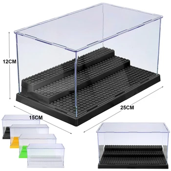 

Display Box Fit Lepinblock ShowCase Technic Set Action Dollss Robots Base Plastic Parts Building Blocks Rc Car DIY Kids Toys