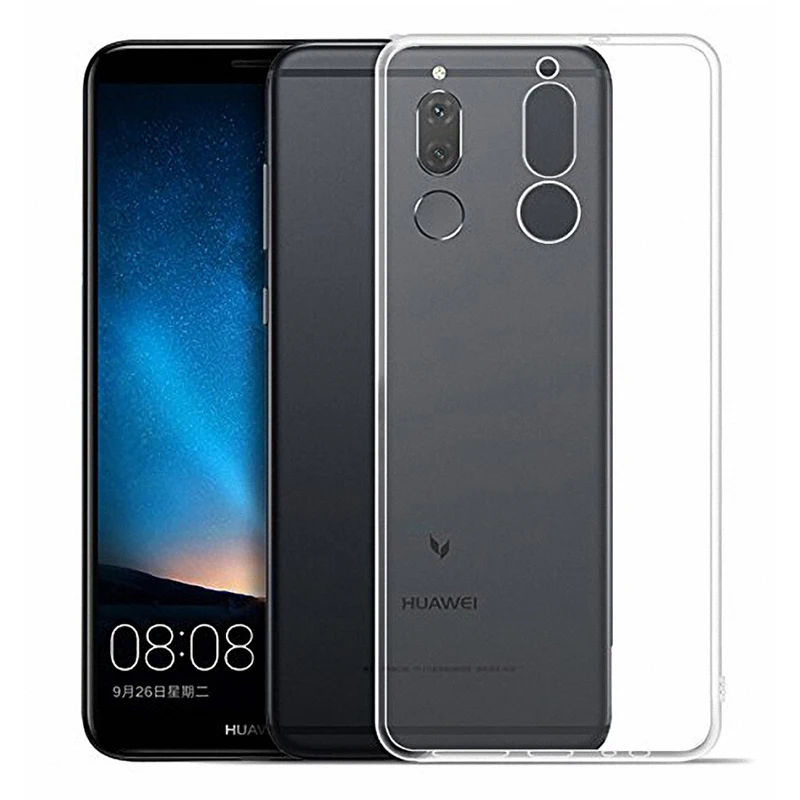 Мобильный телефон задняя крышка для Huawei Honor 9i 9N Мягкий ТПУ прозрачный силиконовый