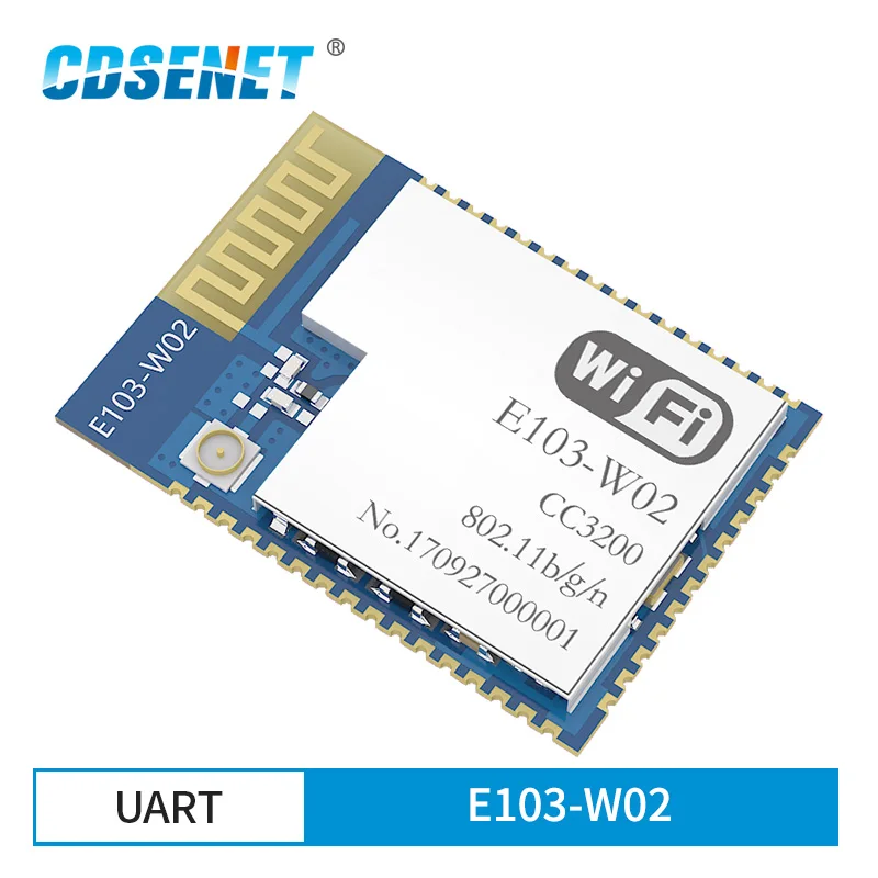 

CC3200 E103-W02 WiFi Module 2.4GHz RF Wireless0dBm 300m Wifi transmitter and receiver
