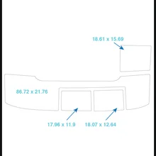 2000 Кобальт 292 плавающий шаг Pad лодка EVA Тиковый настил 1/" 6 мм