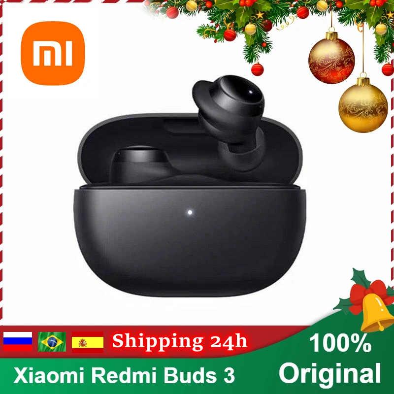 New Xiaomi Redmi Buds 3 Youth Edition Earphone Tws Wireless Headphones Bluetooth 5.2 Touch Control Headset IP54 Earbuds | Электроника