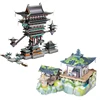 Art Model 3D Metal Puzzle The Legend of Hei-Guild hall building model kits DIY Laser Cut Jigsaw Model Toys gift for adult 5