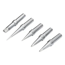 Best Price Fashion5Pcs/Set Pure Copper ETA ETB ETD ETS ETT Lead-Free Soldering Iron Tips for Weller WESD51 WESD50 WCC100 Best Price Fashion5Pcs/Set Pure Copper ETA ETB ETD ETS ETT Lead-Free Soldering Iron Tips for Weller WESD51 WESD50 WCC100