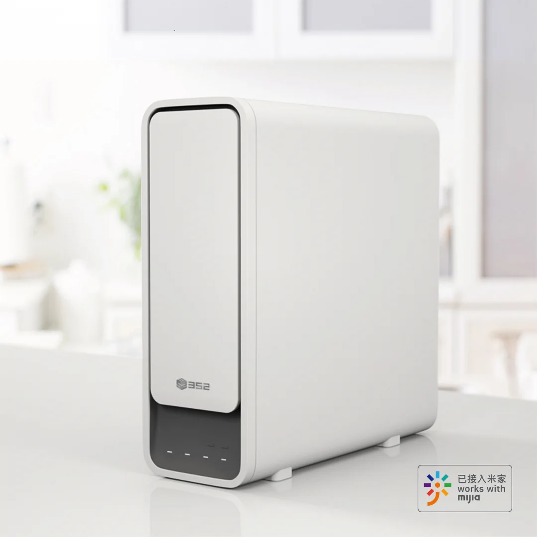 Xiaomi 352 умный очиститель воды 1000 г 2.6л/мин RO мембранный фильтр воды для обратного осмоса системы бытовой MIJAI APP подключение