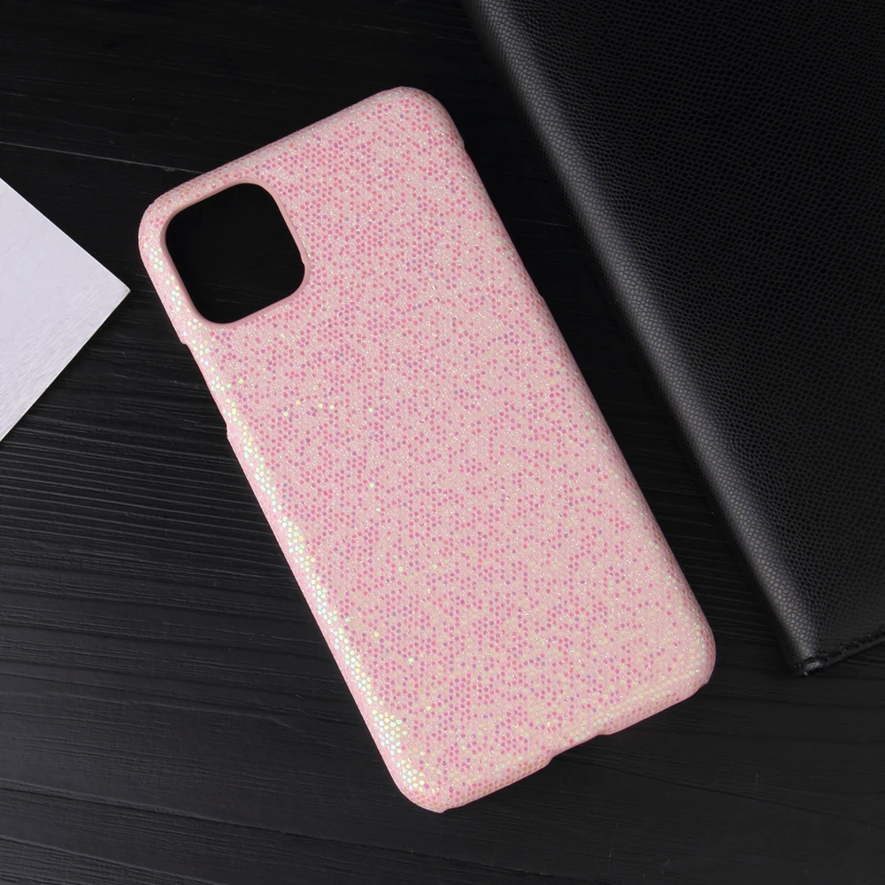 

For Apple iPhone 11 2019 6.1 inch Phone Back Coque Cover Case For iPhone 11Pro 11 Pro Max Luxury Ultra Thin Texture Pink Funda