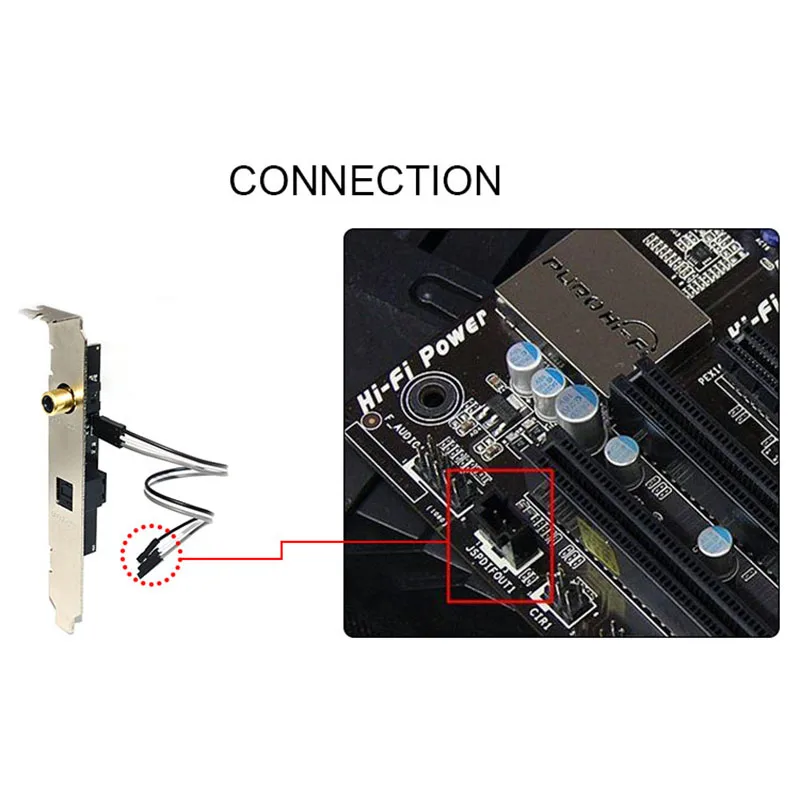 24BIT192KHz SPDIF дочерняя карта Оптическое волокно коаксиальный цифровой звуковой карты дефлектор DAC DTS декодер для общей материнской платы