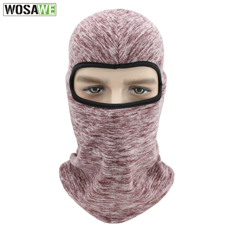 WOSAWE мотоциклетная маска для лица зимняя Флисовая теплая Кепка сохраняет тепло ветрозащитные лыжи коньки сноуборд шапка головной убор шарф