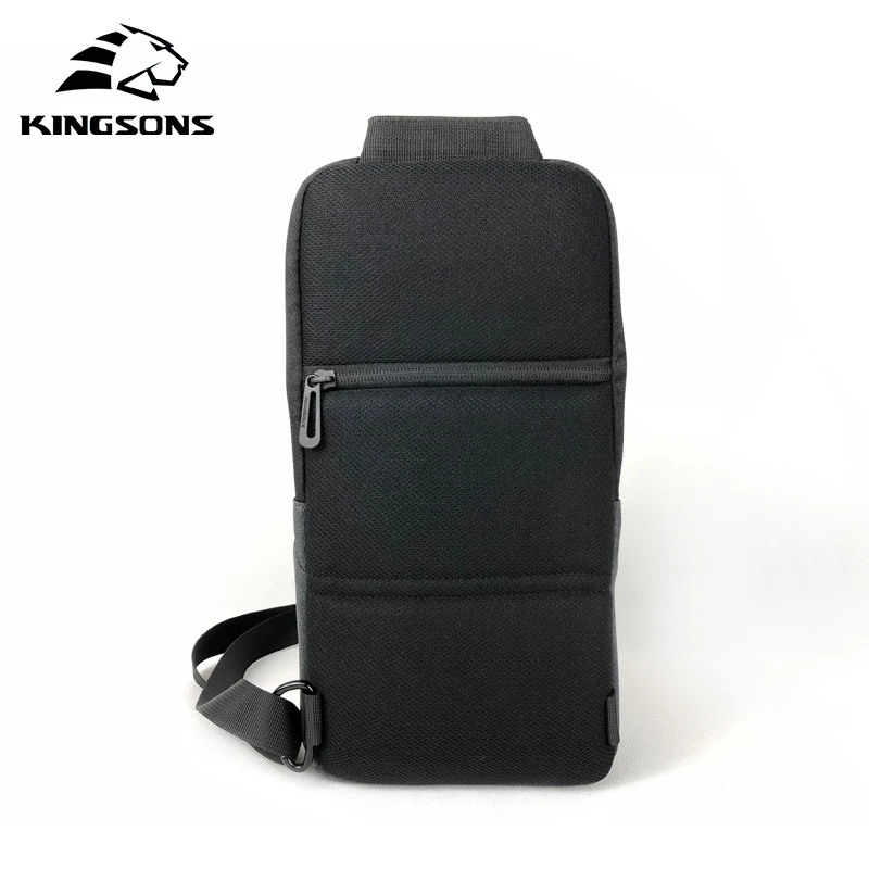 Kingsons 3173-A 7,9 дюймовый нагрудный рюкзак для мужчин и женщин Повседневная Сумка Через Плечо Рюкзак для отдыха и путешествий на одно плечо