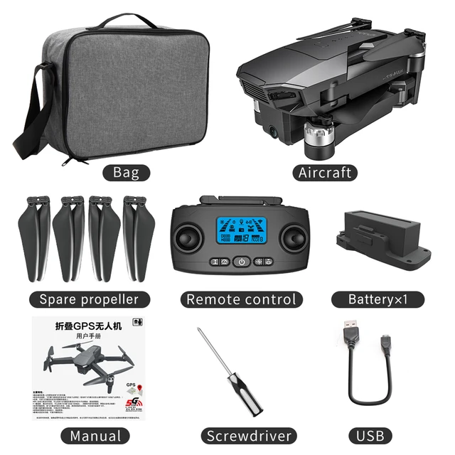 KF107 GPS Drone with 4K HD Dual Camera 25Mins 1.5KM Long Distance 5G Wifi FPV Brushless Quadcopter drone Professional VS SG906