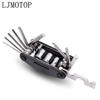 

Motorcycle Repairing Tools 15 In 1 Multifunction Wrench Screwdriver For BMW C400GT C600 C650 C650GT Sport F650GS F700GS F800R