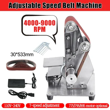

Mini DIY Belt Sander Sanding Grinding Machine Abrasive Belts Grinder Polishing HVR88
