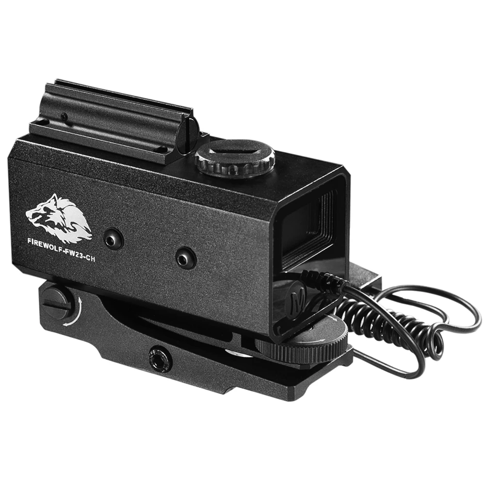 Mini Laser Infrared Riflescope Rangefinder for Hunting Shooting Distance Angle Speed Measurer Tactical Riflescope Mounted