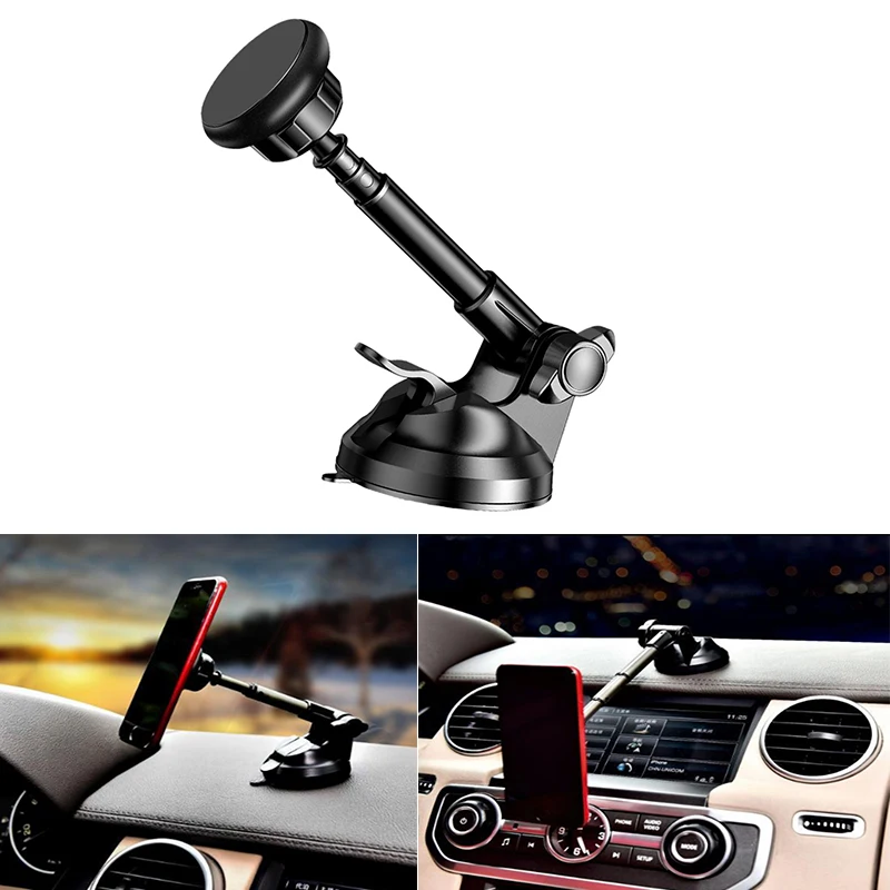 

360Â° Magnetic Car Mount Phone Holder Stand Dashboard For Phone GPS Universal