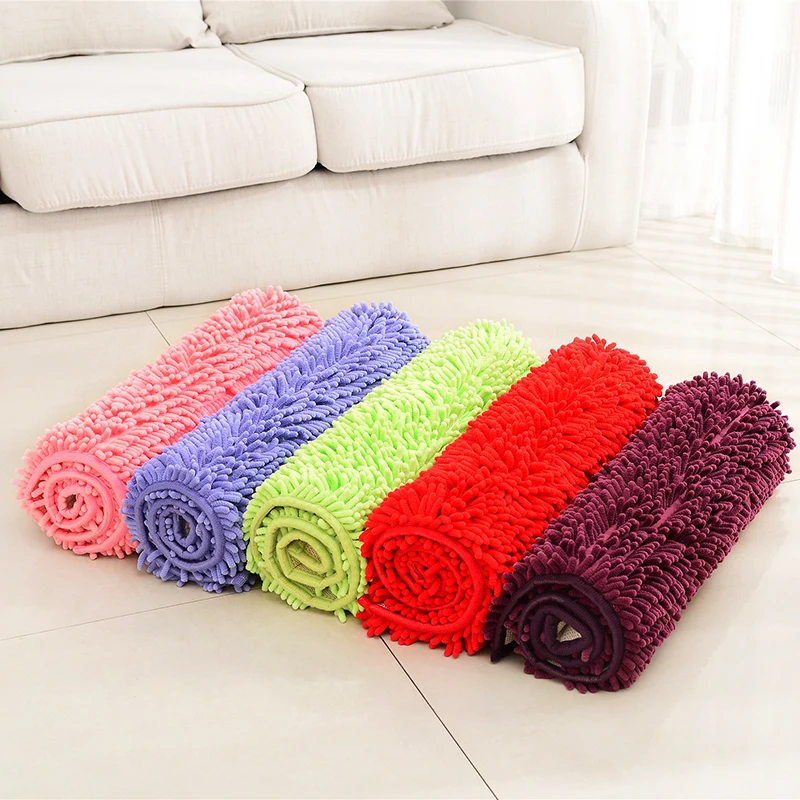 12-color bath mat in bathroom, non-slip toilet mat on toilet, 3 size bath mat in bedroom sofa bathroom rug bathroom mat
