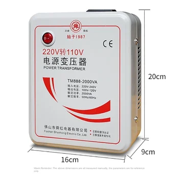 

2000W transformer 110V to 220V(or 220V to 110V) voltage converter transformer