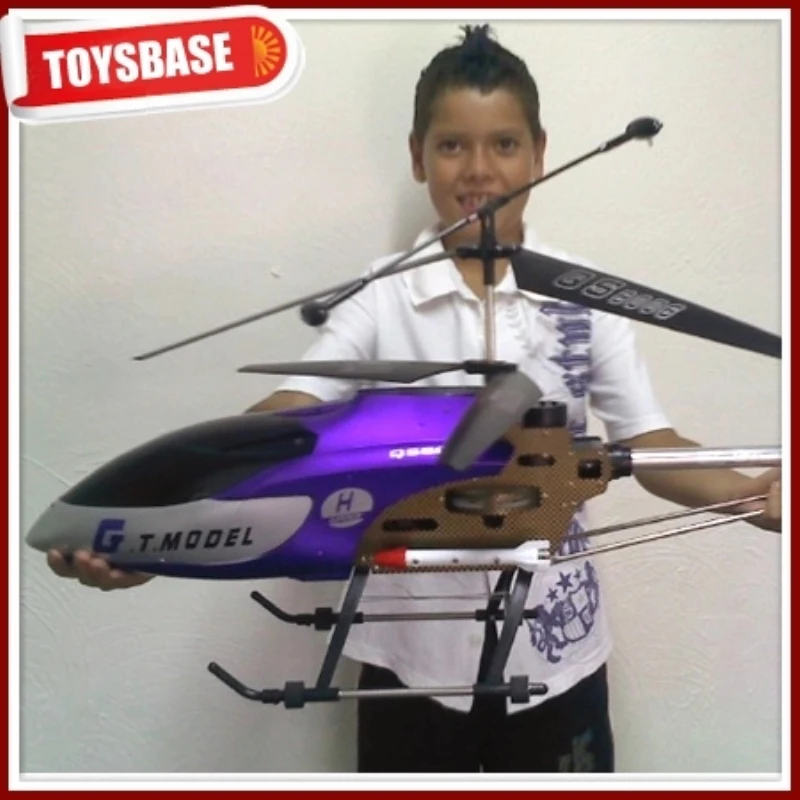 US $258.72 53 Inch 134cm High Quality Big Remote Control Aircraft 35ch DropResistant Rtr With Gyro Metal Frame Radio Rc Helicopter