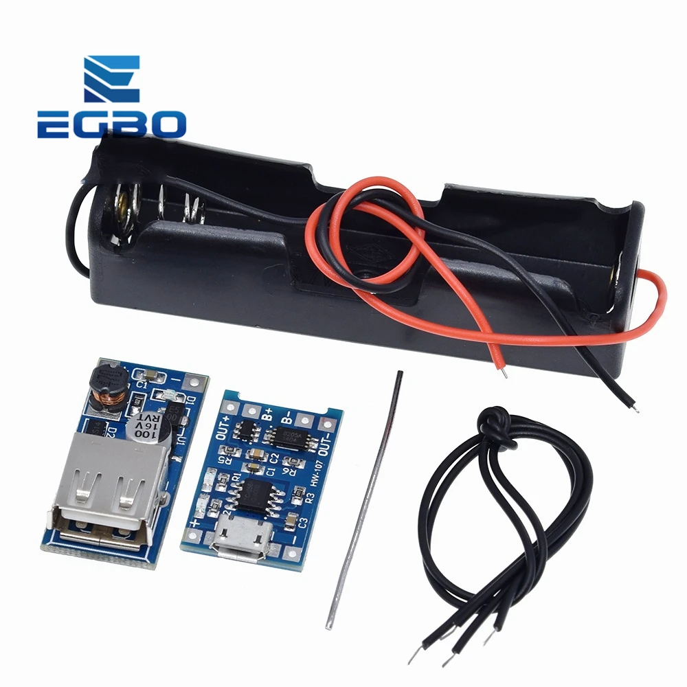 Зарядная плата TP4056 для литиевой батареи 5 В 1 А Micro USB 18650 модуль зарядного