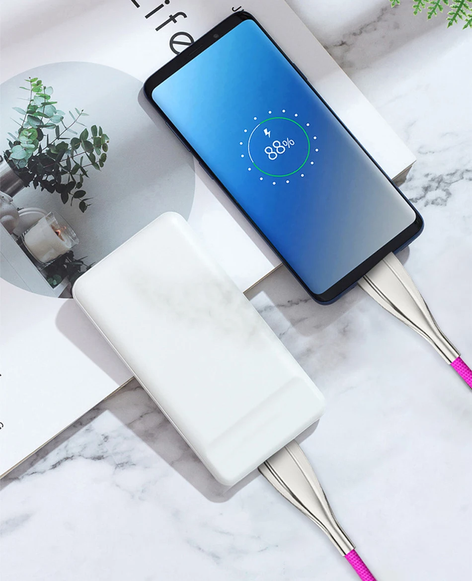 ACCEZZ 3A USB кабель для быстрой зарядки для iPhone 7 8 11 Pro Max XR X Microusb type C для samsung S7 Xiaomi USB кабели для зарядки и передачи данных