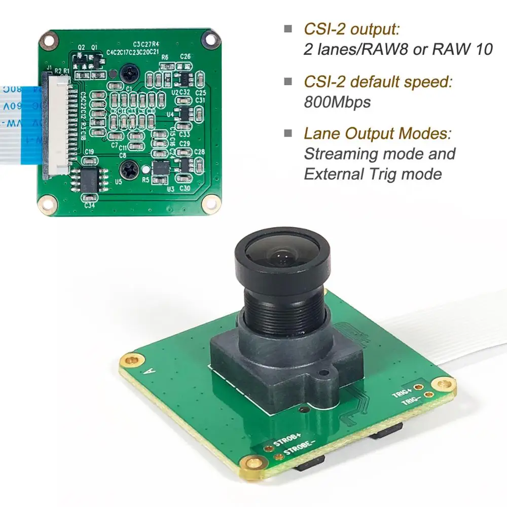 Raspberry Pi промышленная камера OV9281 монохромный Глобальный датчик затвора 1 мпиксель