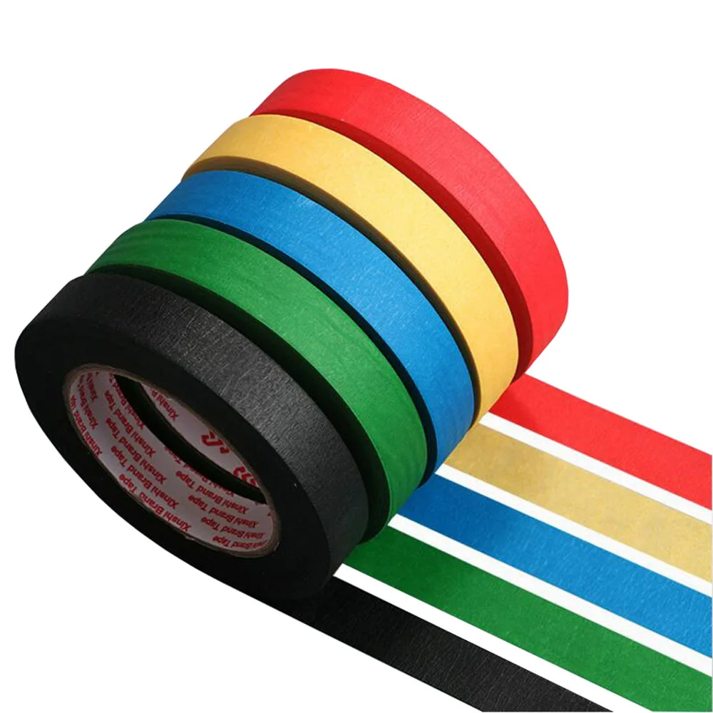 1Roll Colored Masking Tape Rolls Craft Paper Tape - Teacher Tape