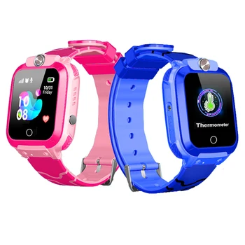 

Smart Watch 2020 Kids Body Temperature Detection LBS Tracker SOS Call Children Anti Lost Monitor Baby Waterproof SmartWatch