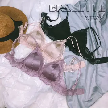 

push up bra brallete lace up bra plus size women dropshipping 2020 lace bralette Seamless Rayon One-Piece Push Up bra