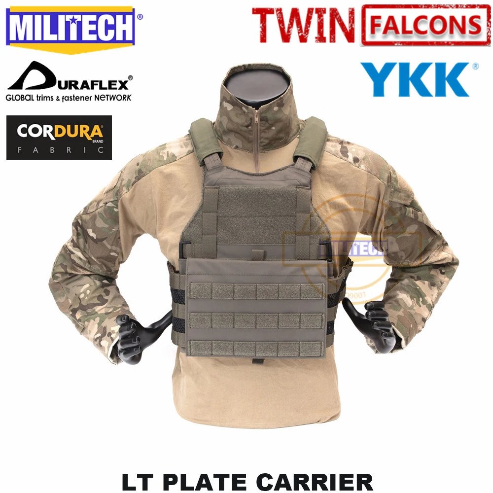 MILITECH TW twinfalcon LT Scarab Plate Carrier модульный тактический боевой жилет изготовлен из 500D