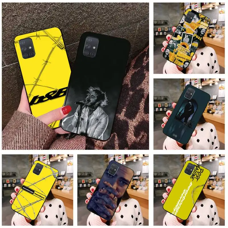 Post Malone Beerbongs черный чехол для мобильного телефона Samsung Galaxy A21S A01 A11 A31 A81 A10 A20 A30 A40 A50