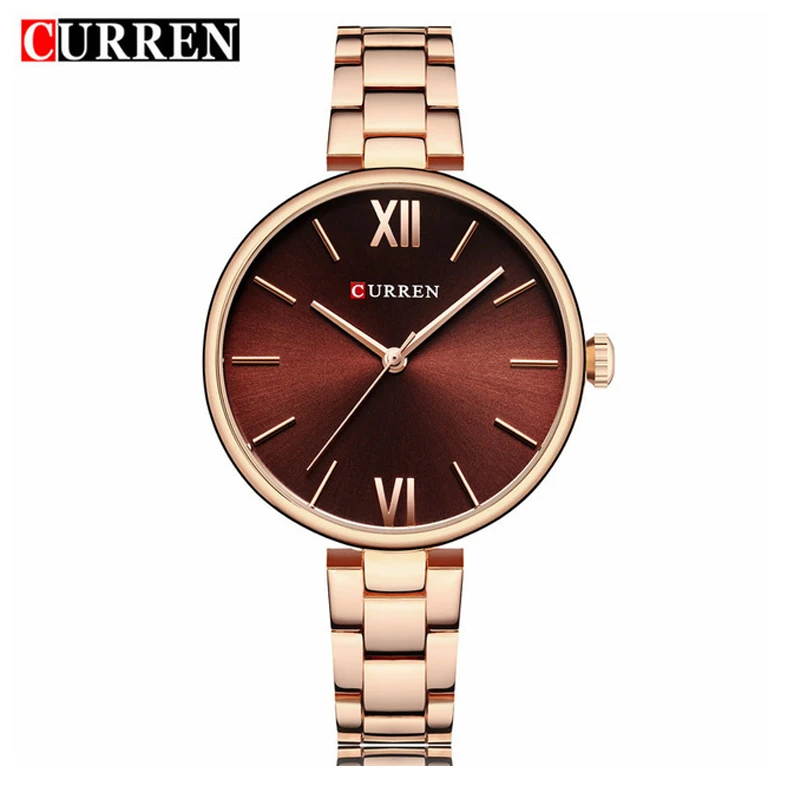 

CURREN Women's Watch Alloy Strap Women's Watch Waterproof Quartz Women's Watch Fashion Women's Watch