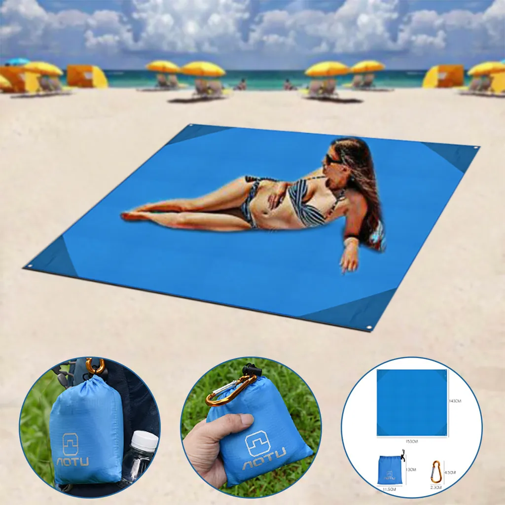 

Foldable Travel Picnic Camping Mat Waterproof Outdoor Beach Folding Camping Mattress Pad Multifunctiona Camping Mat Wholesale