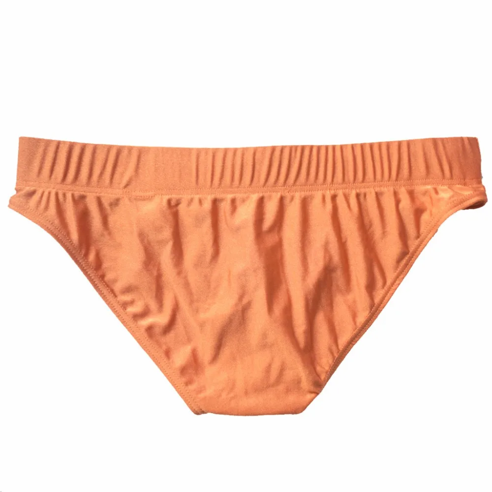Men's Briefs Swim Trunks Underpants Low-Waisted Pure Color Swimming Briefs Underwear Sexy Knickers Male Panties Slip Homme #3D23 (9)