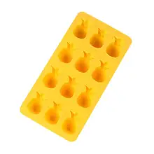 

Ice Mold Non-stick Low Temperature Resistance Silicone Kitchen Elastic Ice Making Mold for Kids
