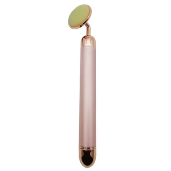 

Waterproof Anti Wrinkle Tool Jade Skin Care Electric Vibration Slimming Bar Spa Lifting Facial Roller Portable Massage Head