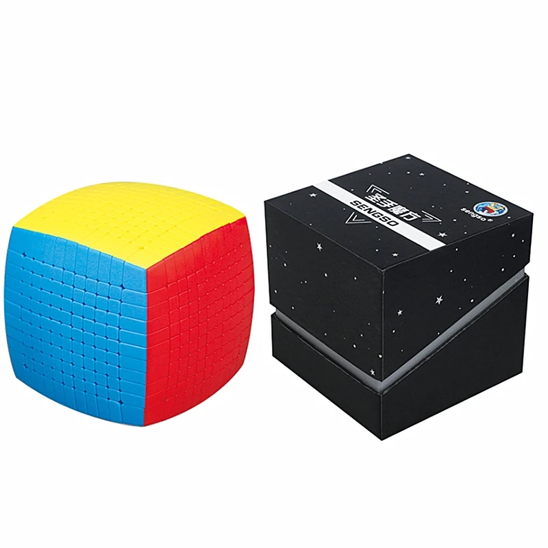 ShengShou 11x11x11 куб shengshou 11x11 волшебный куб SengSo 11x11x11 скоростной куб shengshou головоломка 11x11 cubo magico с подарочной коробкой