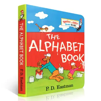

English Picture The Alphabet Book Early Educational Dr.Seuss Children Montessori Bright and Early Board Board Paper Books