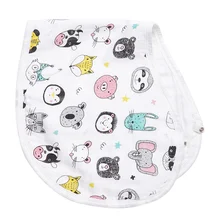 Muslinlife унисекс детская отрыжка нагрудник Экологичная ткань Контурная форма нагрудник красочная коллекция многоузкая заусенцев