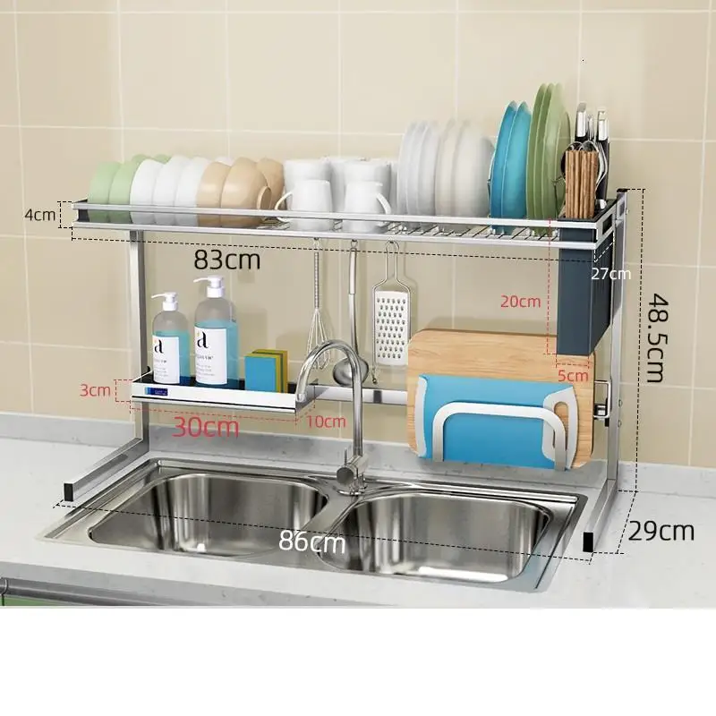 Number 25 Mutfak organizator, аксессуары для кухни, холодильник, нержавеющая сталь, Cozinha Rack, Cocina Organizador, кухонный Органайзер - Color: Number 25