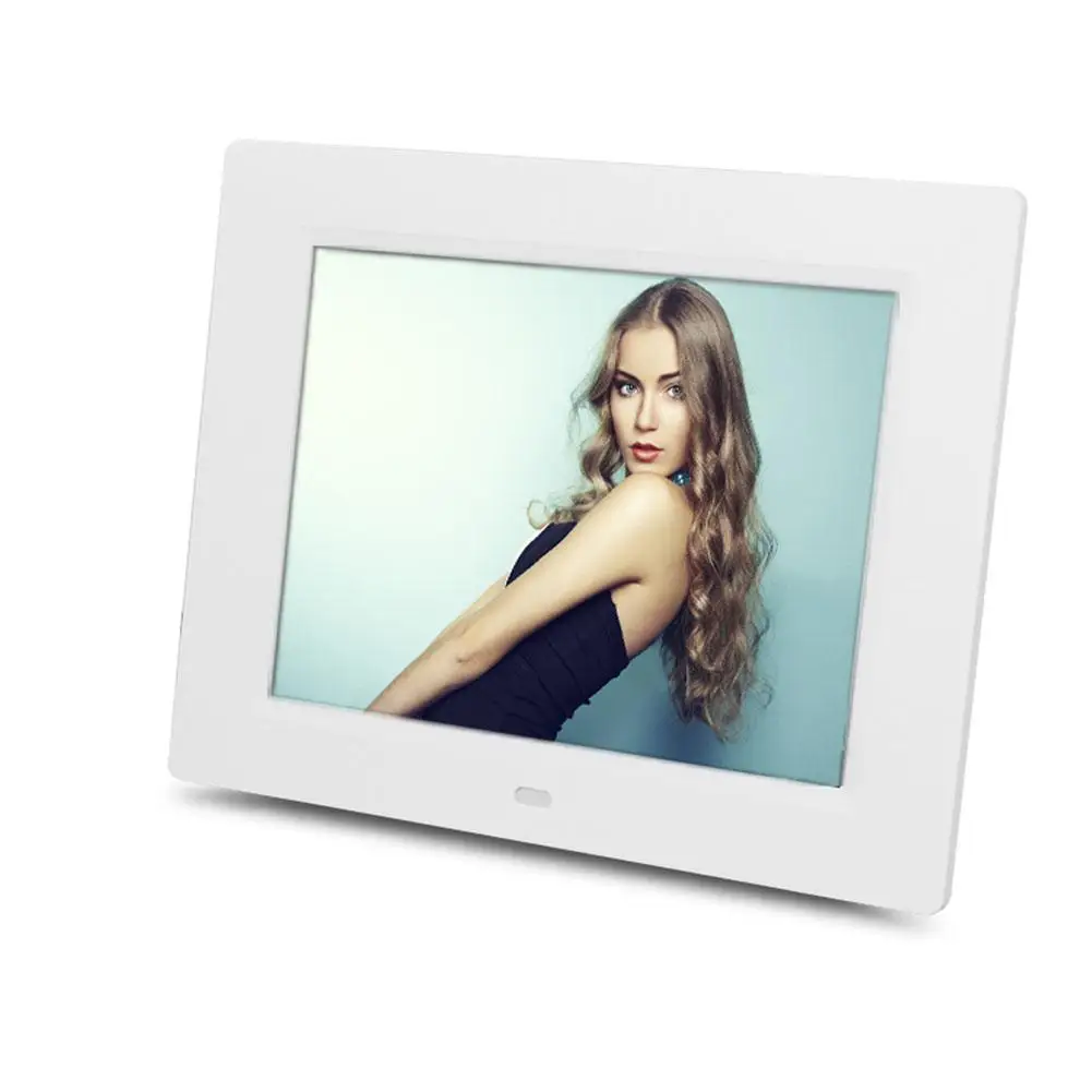8 Inch LCD Screen LED Backlight HD 1024* 768 Digital Screen Electronic Album Picture Frame R20
