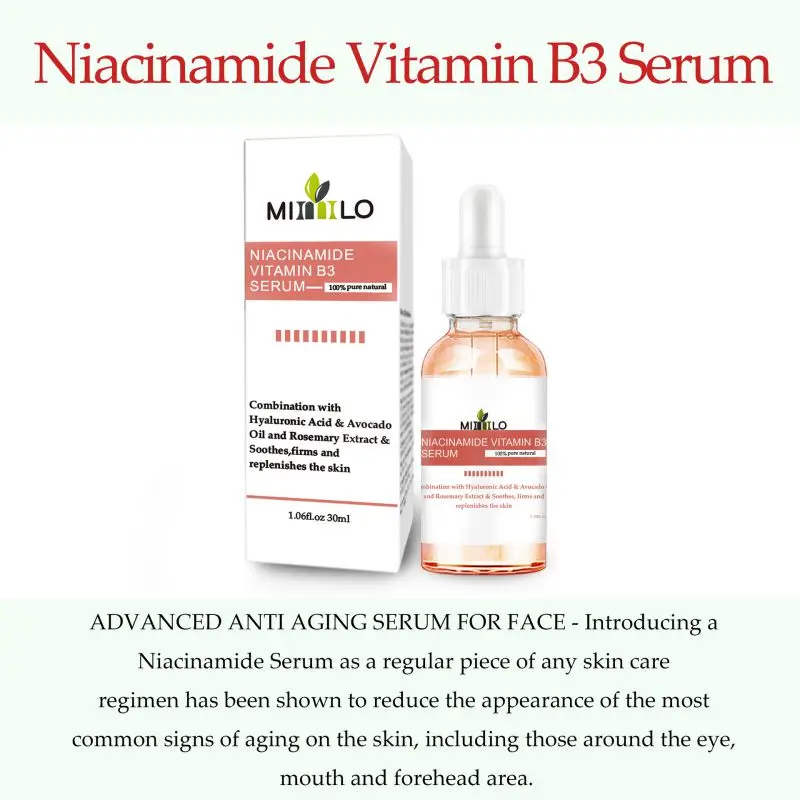 Niacinamide эссенция Увлажняющий Осветляющий пигмент удаляет веснушки осветляет кожу цвет лица Сыворотка