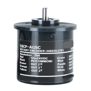 

Absolute encoder E6CP-AG5C-C counter motor controller angle rotation 256