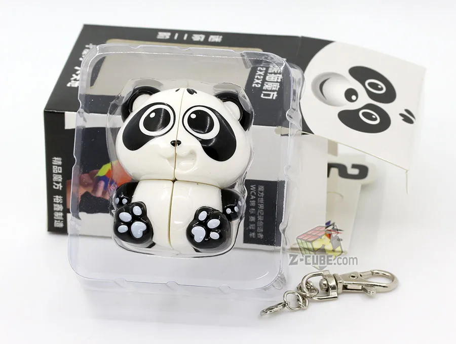 Волшебный куб головоломка YuXin Special 2x2x2 2x2 mini Panda профессиональные творческие Обучающие игрушки брелок с рисунком из игры мини куб